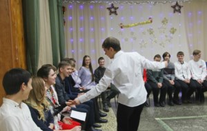 В Саратове прошла молодежная рождественская вечерка