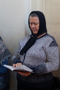 Великое повечерие с чтением канона преподобного Андрея Критского в храме великомученика Георгия Победоносца г. Саратова