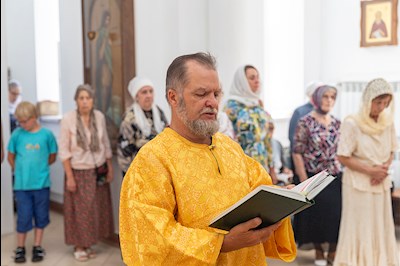 Всенощное бдение в Княже-Владимирском храме Саратова
