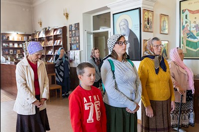 Всенощное бдение в храме Рождества Христова г. Вольска
