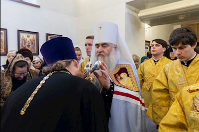 Божественная литургия в Свято-Иоанновском женском монастыре с. Алексеевка Хвалынского района