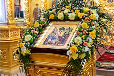 Всенощное бдение в Свято-Троицком кафедральном соборе г. Саратова