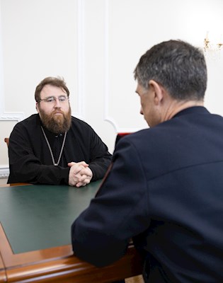 Митрополит Игнатий встретился с генералом Геннадием Макаровым