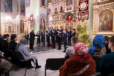 Митрополит Игнатий посетил концерт Архиерейского хора