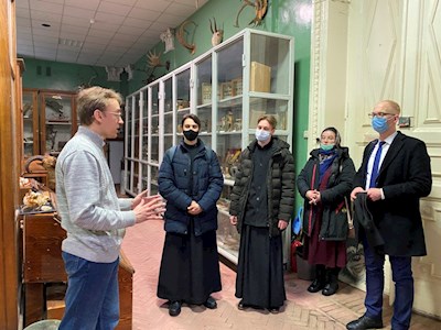 Представители и гость епархии встретились с проректором СГУ