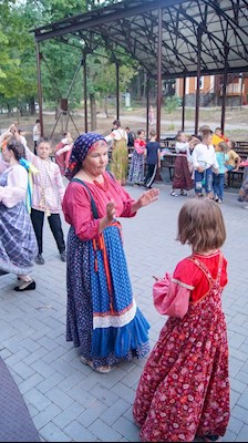 В «Солнечном» прошла традиционная вечёрка