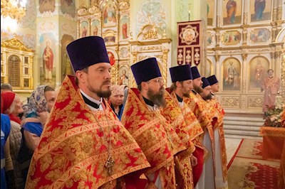 В Саратове встретили мощи святого великомученика Георгия Победоносца
