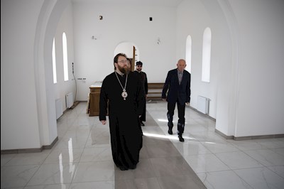 В поселке Лопуховка завершено возведение здания храма