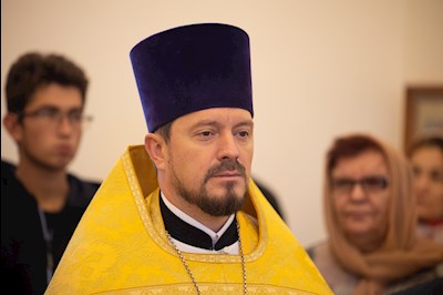 Митрополит Игнатий совершил Божественную литургию в Свято-Никольском храме с. Октябрьский Городок