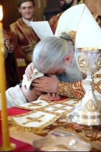 Митрополит Лонгин совершил Великое освящение Вознесенского храма Вознесенско-Пантелеимоновской церкви с. Усть-Курдюм