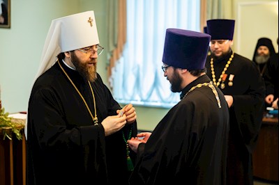 Митрополит Игнатий возглавил ежегодное Епархиальное собрание духовенства Саратовской епархии