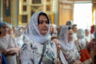 Митрополит Игнатий совершил Божественную литургию в Покровском соборе г. Саратова