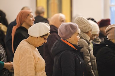 Архиереи Саратовской митрополии совершили Божественную литургию в соборном храме святого благоверного князя Александра Невского г. Ртищево