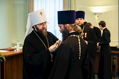 Митрополит Игнатий возглавил ежегодное Епархиальное собрание духовенства Саратовской епархии