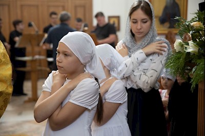 Митрополит Игнатий совершил Божественную литургию в Свято-Алексиевском женском монастыре г. Саратова