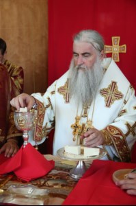 Митрополит Лонгин совершил Великое освящение Вознесенского храма Вознесенско-Пантелеимоновской церкви с. Усть-Курдюм