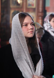 Божественная литургия в Крестовоздвиженском храме г. Хвалынска