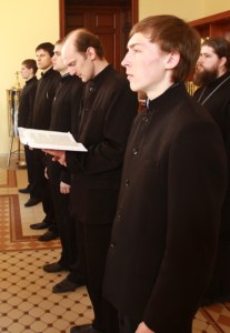Богослужение Царских часов на Архиерейском подворье — храме во имя святого апостола и евангелиста Иоанна Богослова
