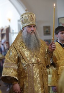 Всенощное бдение в храме в честь Рождества Христова города Вольска