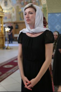 Крещальная литургия в Свято-Троицком соборе Саратова