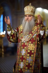 Божественная литургия в Свято-Троицком кафедральном соборе г. Саратова