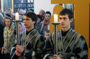 Пассия в храме во имя святого великомученика Георгия Победоносца г.Саратова