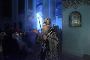 Утреня с Чином погребения в храме в честь Сошествия Святого Духа г.Саратова