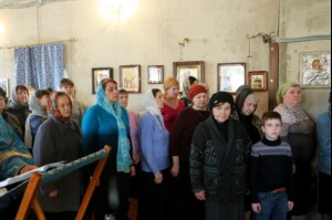 Всенощное бдение в храме Благовещения Пресвятой Богородицы г. Саратова