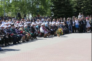 Митрополит Лонгин принял участие в торжественных мероприятиях в парке Победы на Соколовой горе