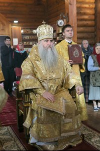 Божественная литургия в храме в честь Сретения Господня г. Саратова