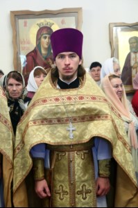 Божественная литургия в храме в честь иконы Божией Матери «Скоропослушница» г.Шиханы Вольского района