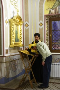 Божественная литургия в Свято-Троицком кафедральном соборе г.Саратова