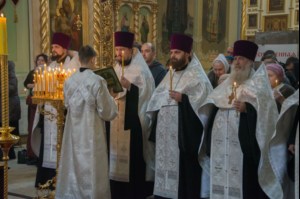 Митрополит Лонгин совершил отпевание Аллы Дмитриевны Стрелковой