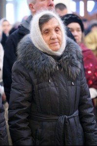 Божественная литургия в храме во имя Всех Святых, в земле Российской просиявших г. Саратова