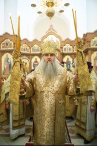 Божественная литургия в храме во имя святого равноапостольного великого князя Владимира г. Саратова