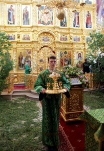 Всенощное бдение в Свято-Троицком кафедральном соборе г. Саратова