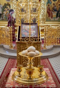 Всенощное бдение в Свято-Троицком кафедральном соборе г. Саратова