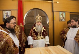 Митрополит Лонгин совершил Великое освящение храма во имя великомученицы Параскевы с. Благодатное Хвалынского района