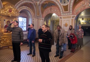 Полиелейная утреня в Свято-Троицком кафедральном соборе г.Саратова