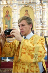 Божественная литургия в храме во имя святых первоверховных апостолов Петра и Павла г.Аткарска