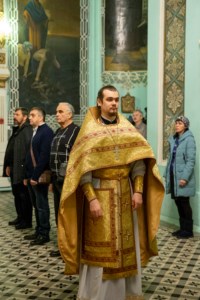 Божественная литургия в храме Сошествия Святого Духа г. Саратова