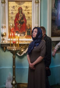 Всенощное бдение в храме Сошествия Святого Духа г. Саратова
