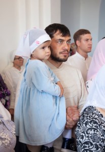 Божественная литургия в Свято-Успенском храме пос. Возрождение Хвалынского района