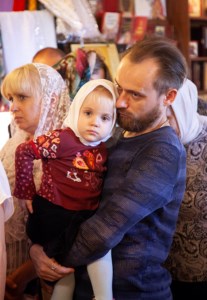 Всенощное бдение в храме в честь Рождества Пресвятой Богородицы г. Саратова