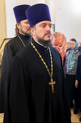 Божественная литургия в храме в честь Казанской иконы Божией Матери г. Саратова