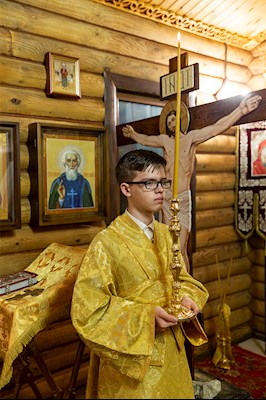 Митрополит Лонгин совершил Великое освящение храма Преображения Господня р.п. Соколовый