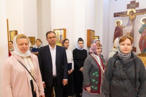 Божественная литургия в Свято-Алексиевском женском монастыре г. Саратова