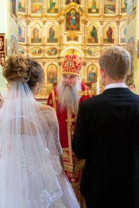 Таинство Венчания в Покровском храме г. Саратова