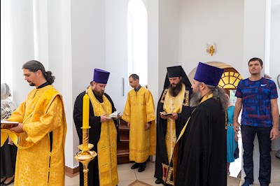 Всенощное бдение в Княже-Владимирском храме Саратова