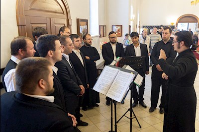 Епископ Манхэттенский Николай совершил Божественную литургию в храме святителя Николая Японского г. Саратова